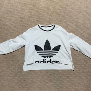 White adidas sweatshirt